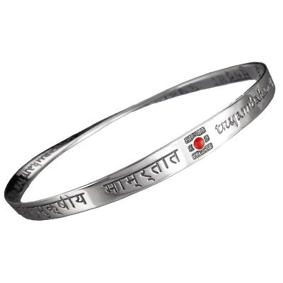 Sterling silver mantra bracelets online