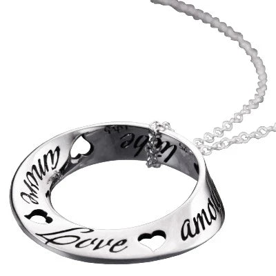 LOVE, IN TEN LANGUAGES NECKLACE