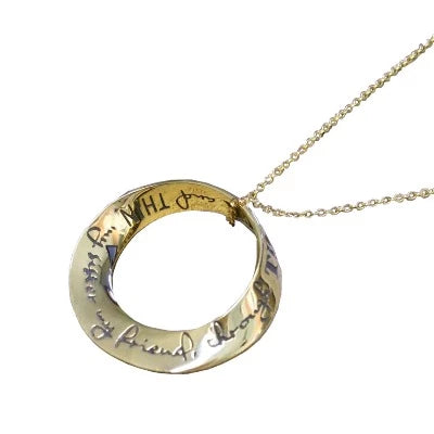 MY MOTHER MY FRIEND THROUGH THICK AND THIN Necklace
