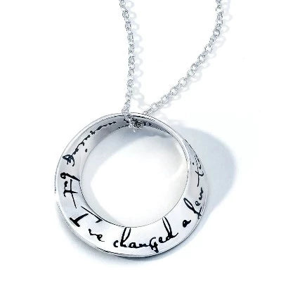 I'VE CHANGED A FEW TIMES - LEWIS CARROLL Necklace