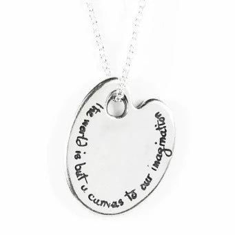 Thoreau Palette Sterling Silver Necklace