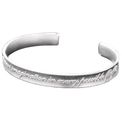 Indulge Your Imagination Sterling Silver Cuff