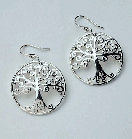 Tree of Life Earrings from the "Southern Gates" collection.