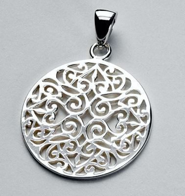 "Southern Gates" Scroll Design Jewelry in Sterling Silver