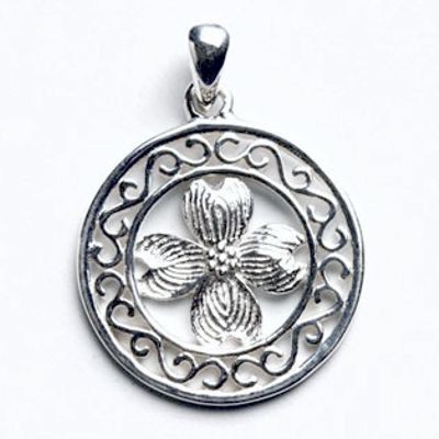 Southern Gates Dogwood Pendant