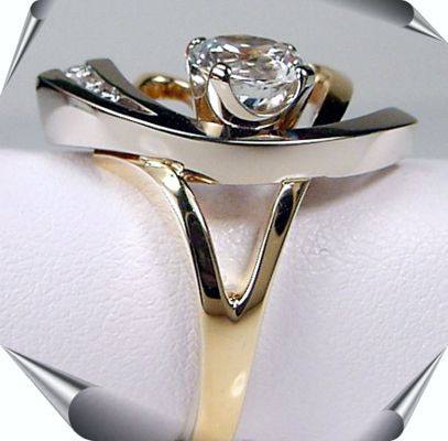 Mixed Metal Strellman's Ring